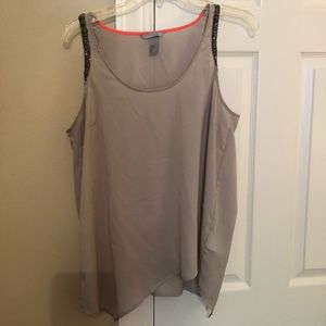 H&M beaded tank top
